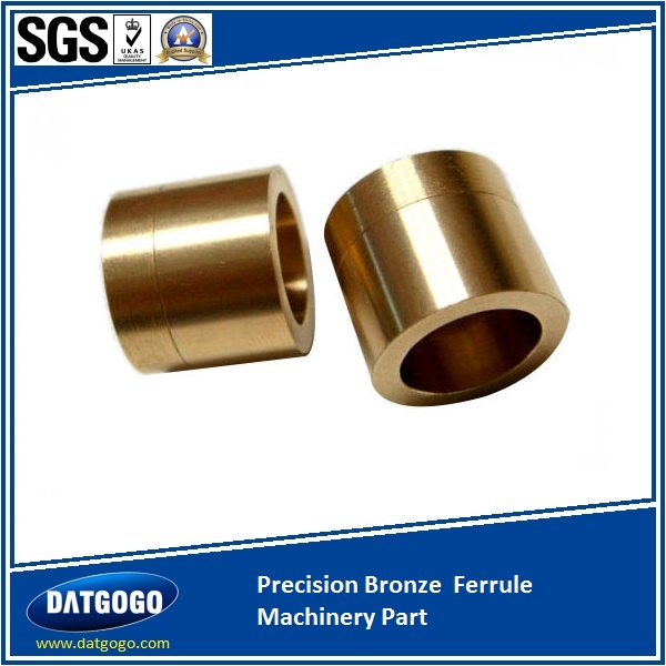 Precision Bronze  Ferrule Machinery Part