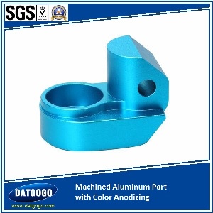 Machined Aluminum Part with Color Anodizing