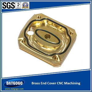 Brass End Cover CNC Machining