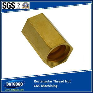 Rectangular Thread Nut CNC Machining