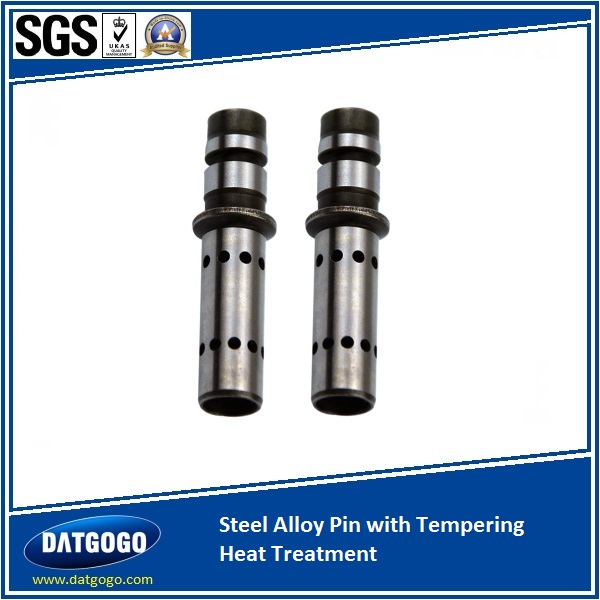 Steel Alloy Pin with Tempering Heat Treatment