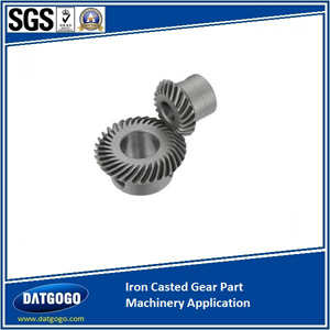 Iron Casted Gear Part Machinery Application