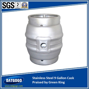 Stainless Steel 9 Gallon Cask Praised by Green King